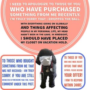 ❤️ An Apology to Those Who've Visited My Closet